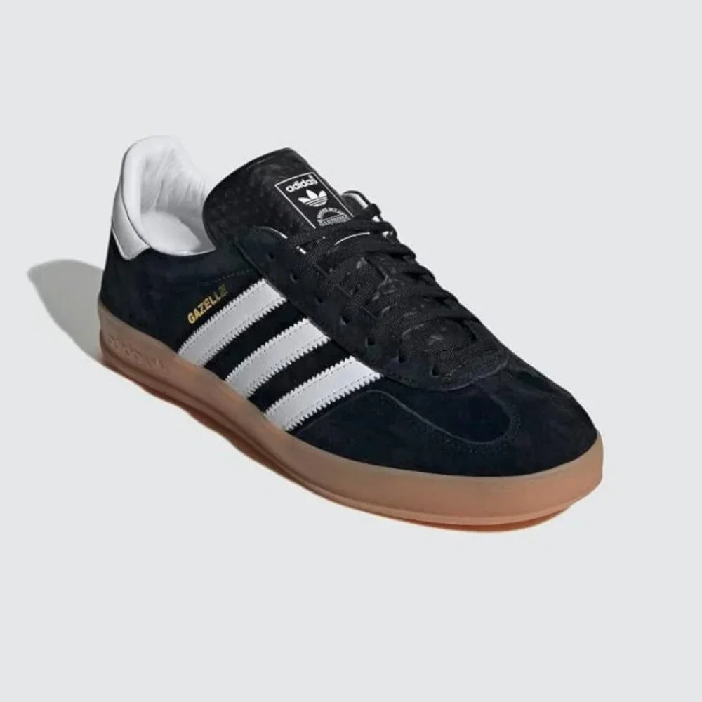 Adidas Gazelle Indoor Sneakers - Black with white
